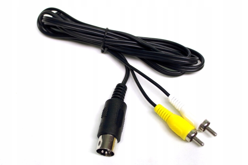 You2K Kabel przewód TV composite AV 2 x RCA do Sega Genesis 1 Mega Drive 1