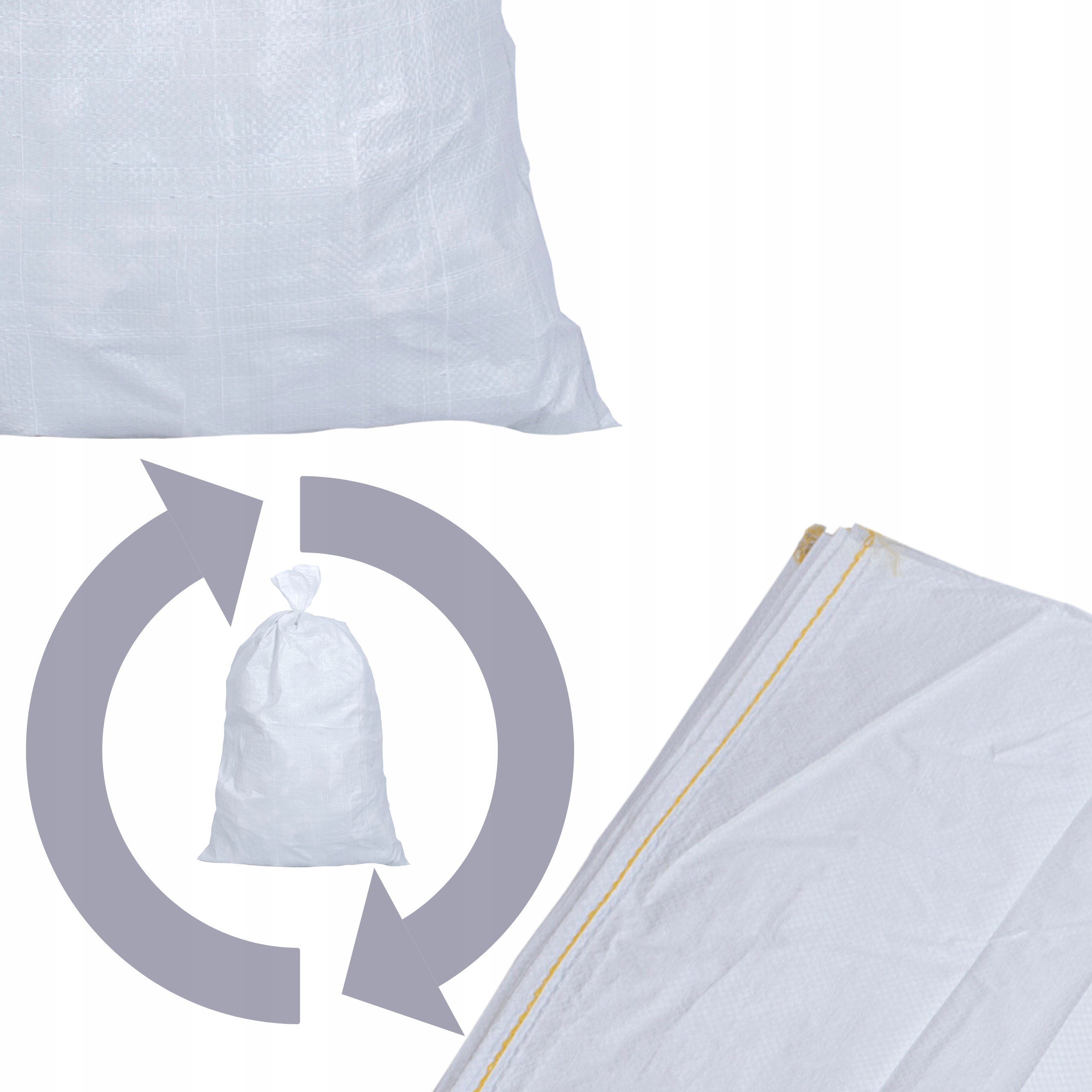 WORKI PARCIANE NA ZBOŻE 25-30KG NA GRUZ WĘGIEL PIASEK LIŚCIE MOCNE 50 SZTUK Rodzaj na gruz