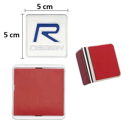 VOLVO POLESTAR R DESIGN EMBLEMAT ZNACZEK GRILL Manufacturer AUTOGRAF SZCZECIN