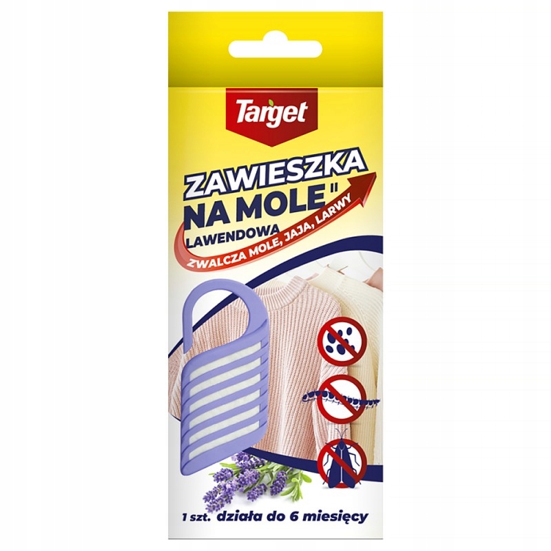 

Target Lawendowa zawieszka na mole odzieżowe