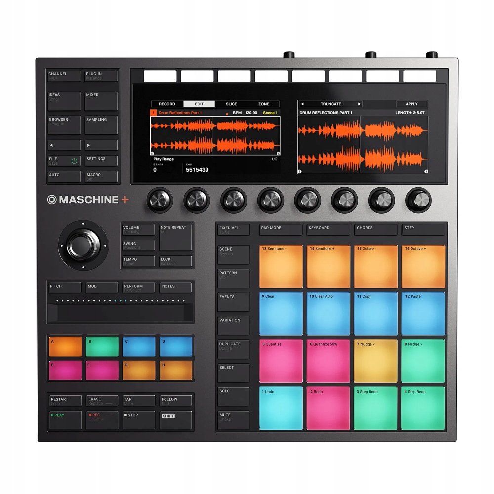NATIVE INSTRUMENTS MASCHINE+ NI MASCHINE PLUS STACJA DO PRODUKCJI MUZYKI