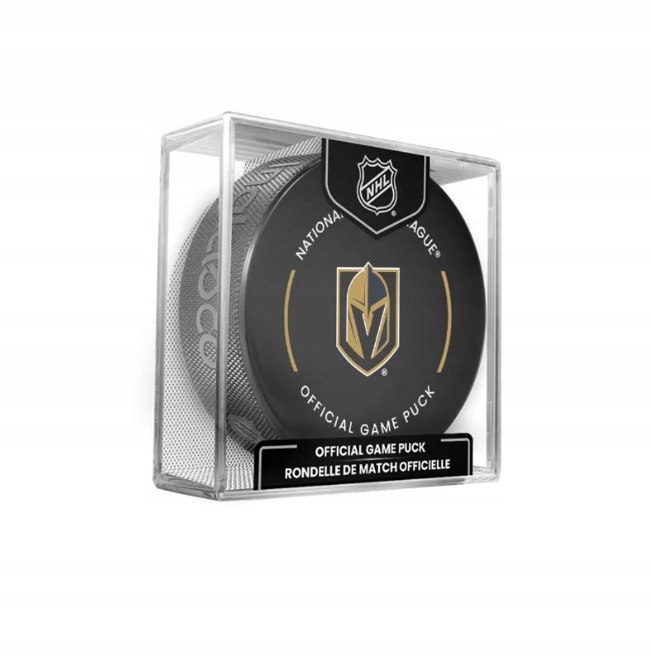 InGlasCo Fanouškovský puk Nhl Official Game Puck (1ks), Vegas Golden Knight