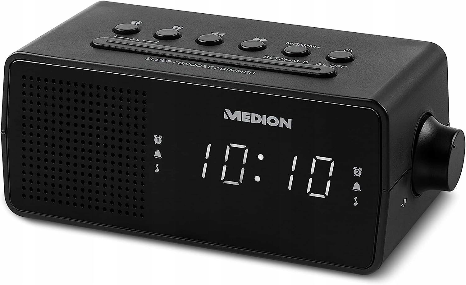 RADIOBUDZIK FM RDS PLL BUDZENIE RADIEM ZEGAR LED Kod producenta E66407