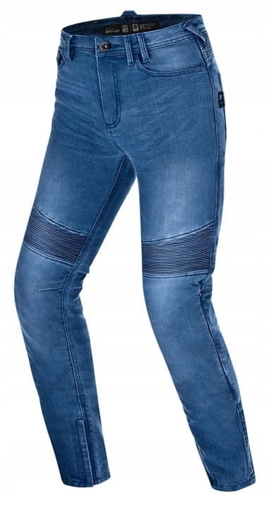 Shima Zenith Lady Blue Džínsy Dámske Motocyklové Nohavice Modré