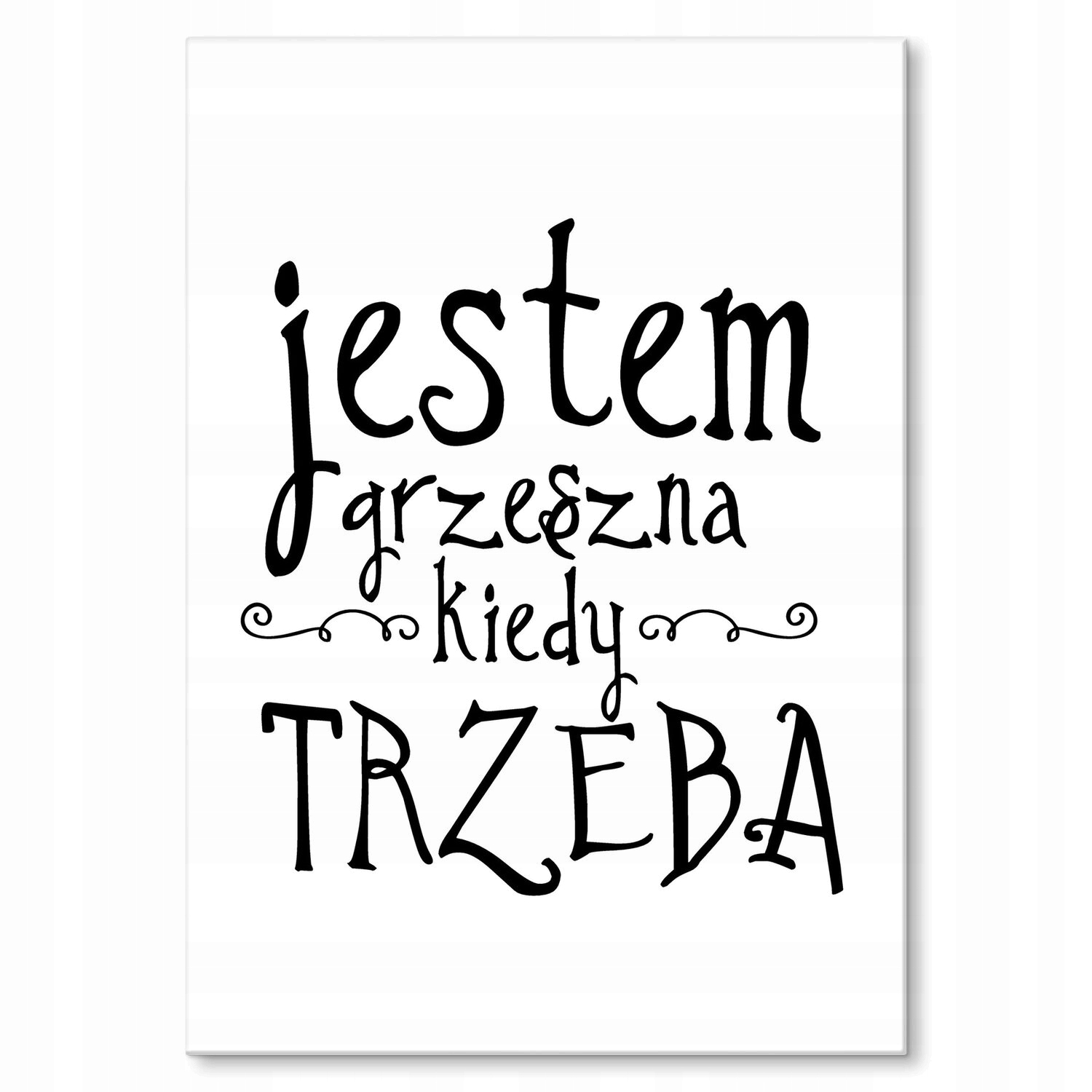 Kovový plakát Jsem hříšná Dárek 22 x 31 cm