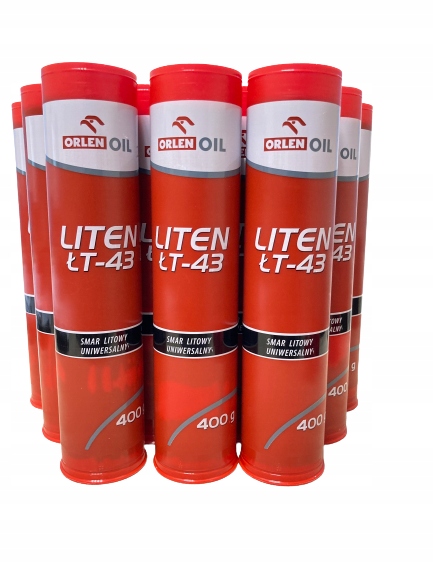Smar ŁT 43 ORLEN do ŁOŻYSK TUBA NABÓJ SMAROWNICY EAN (GTIN) 5901001412753