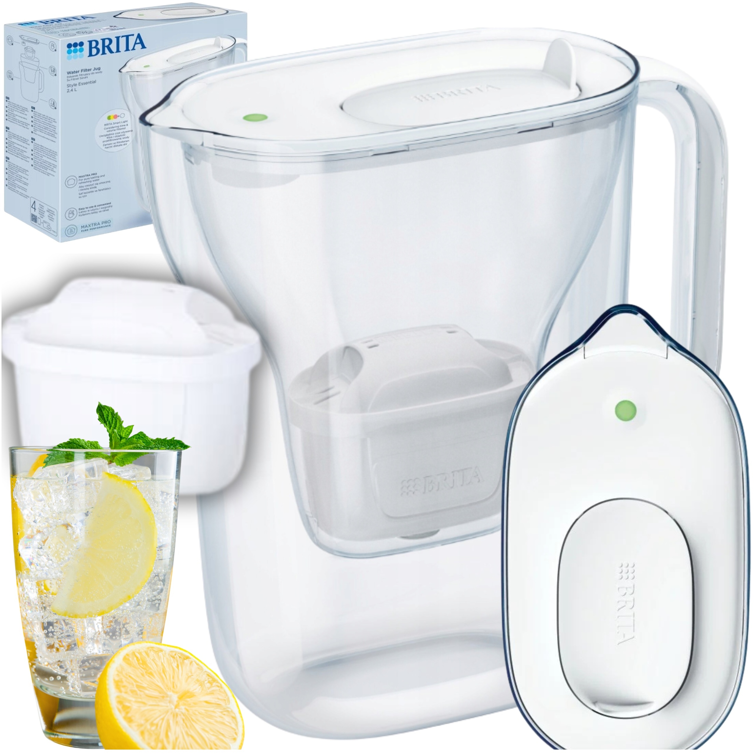 Filtrační konvice Brita Style Essential XL 3,6 l Bílá 1 Maxtra Pro Pure