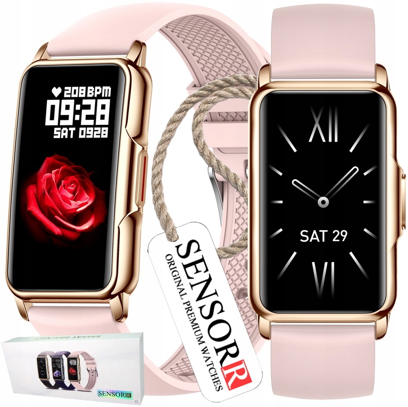 Elegantní Dámské Chytré Hodinky Chytré Hodinky Smartband Pro Ženy Polské Menu