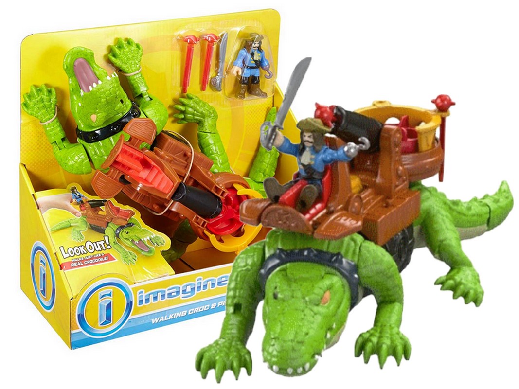 

Imaginext Kroczący Krokodyl I Pirat Hak DHH63