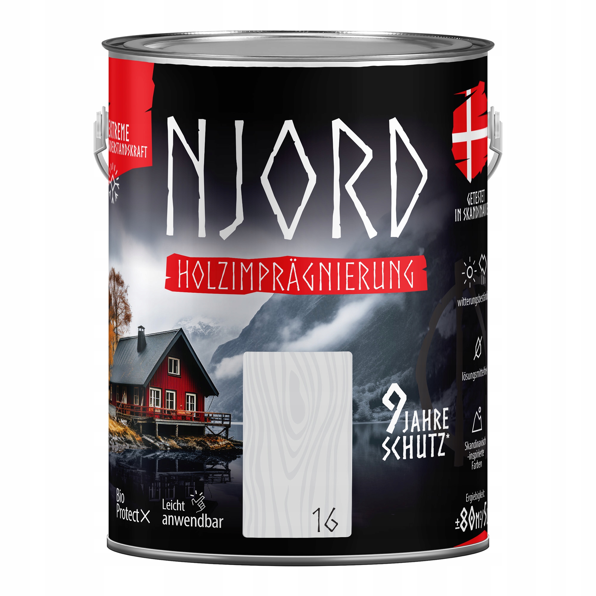 Odolný vůči podmínkám Impregnát na dřevo Normal (16) Morgenfrost 5L