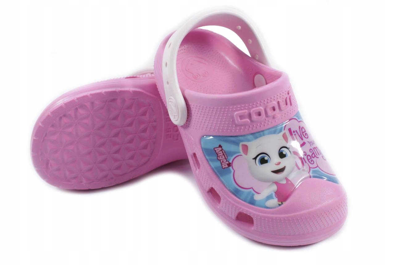 

Coqui 9382 Różowe Plażowe Laczki Dziecko R.27/28