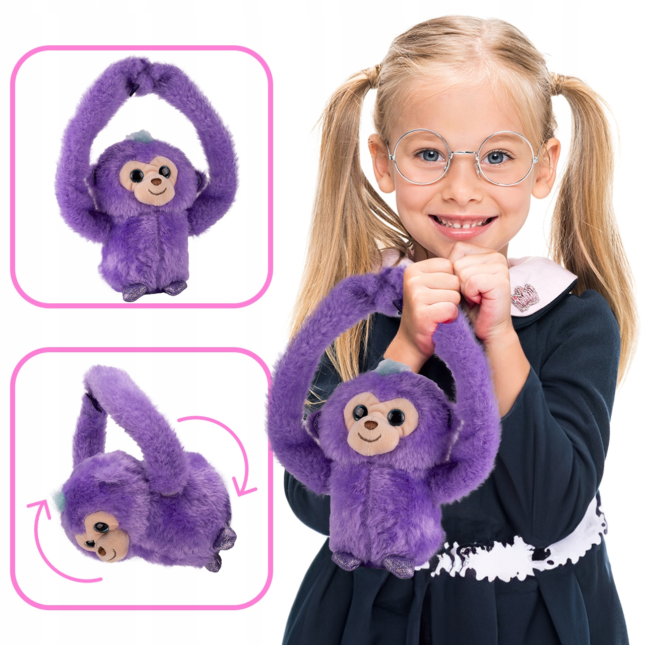AFFE PLÜSCHSPIELZEUG INTERAKTIVES MASKOTTCHEN FIKA ZIEGEN SPRECHEN Produktbreite 16,5 cm