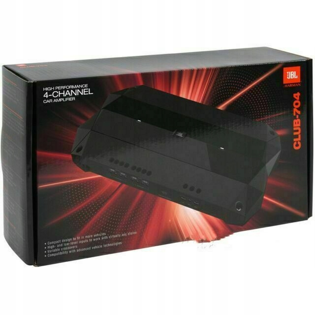

Jbl Club 704 Wzmacniacz Samochodowy 4 Kanały 1000W