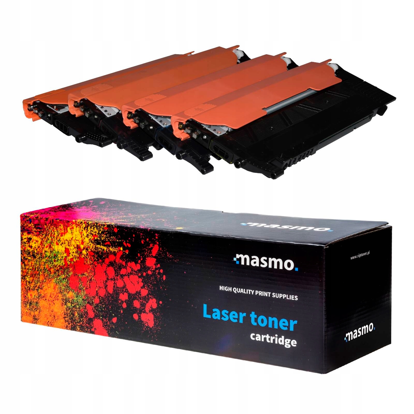 4x Toner Pro Samsung CLT-K406S CLP-365W CLX-3305FN