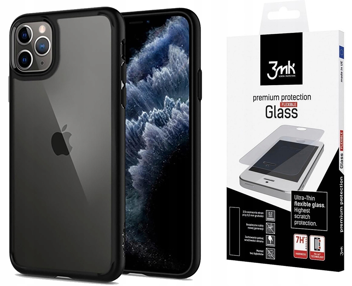 

Etui do Iphone 11 Pro Spigen U Hybrid + Szkło 3MK
