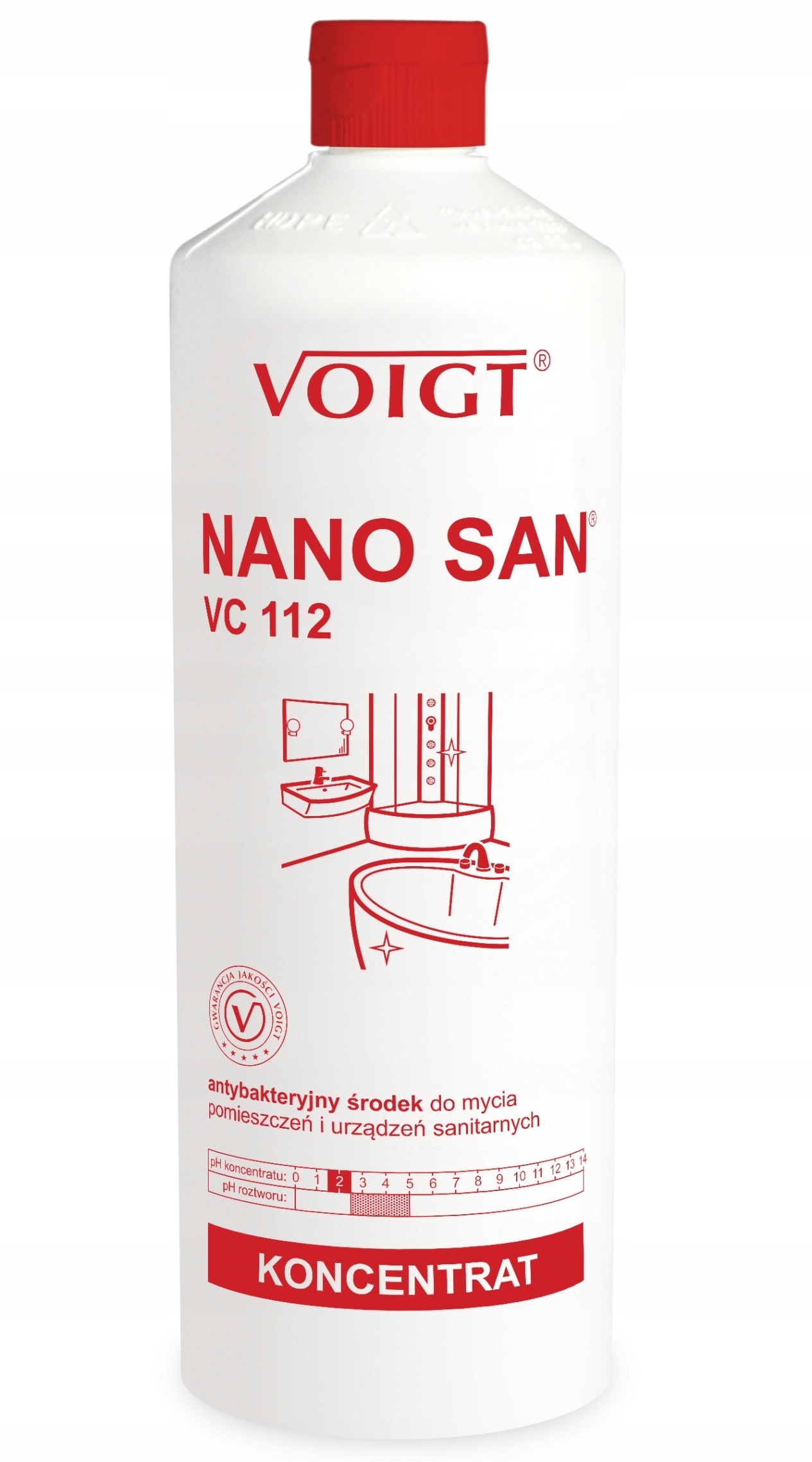 

Voigt 112 Nano Płyn Do Pomieszczeń Sanitarnych 1L