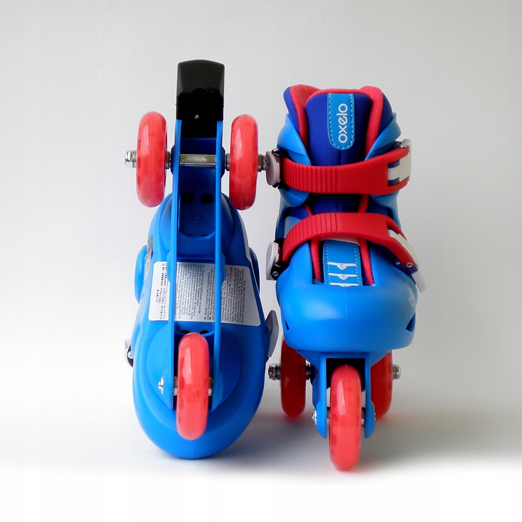 Rolki dla dzieci 3x regulowane Kid Blue 26-27-28 Twardość kół 82A