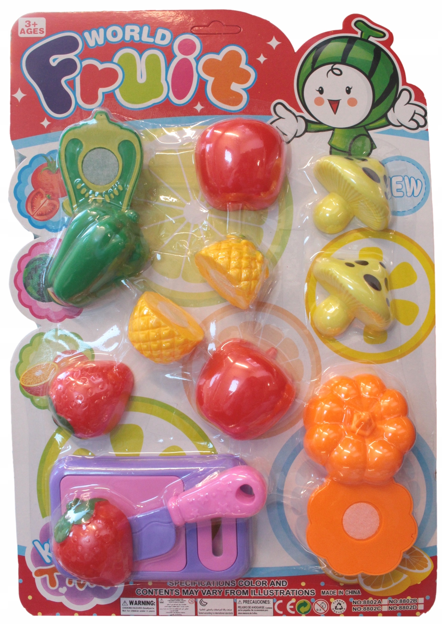 OWOCE I WARZYWA DO KROJENIA NA RZEP AKCESORIA