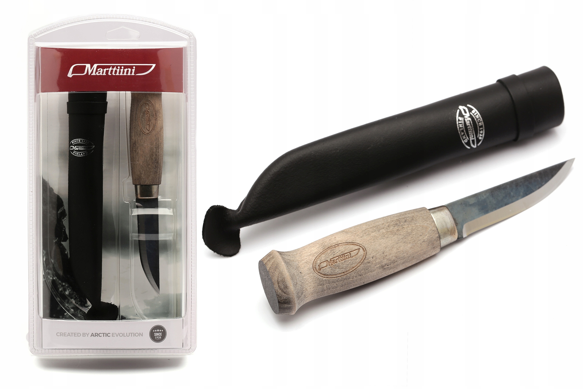 Noż Wędkarski Marttiini Black Lumberjack 19,5cm