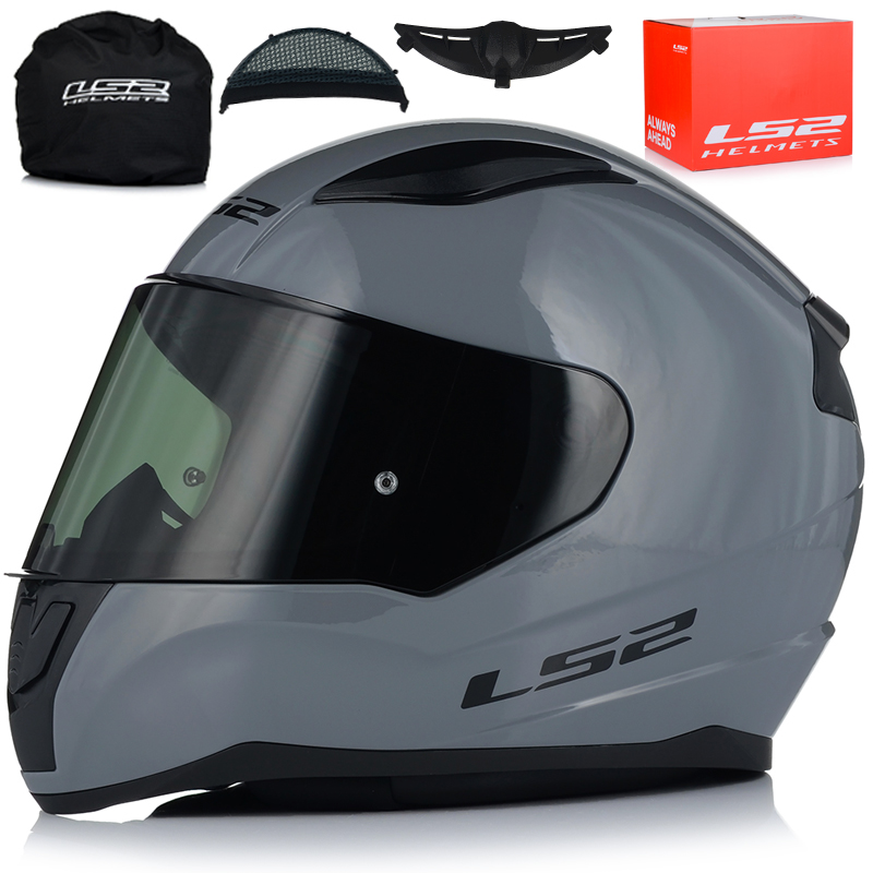 Motocyklová Prilba LS2 FF353 Rapid II Nardo Grey Tónované Sklo 22.06