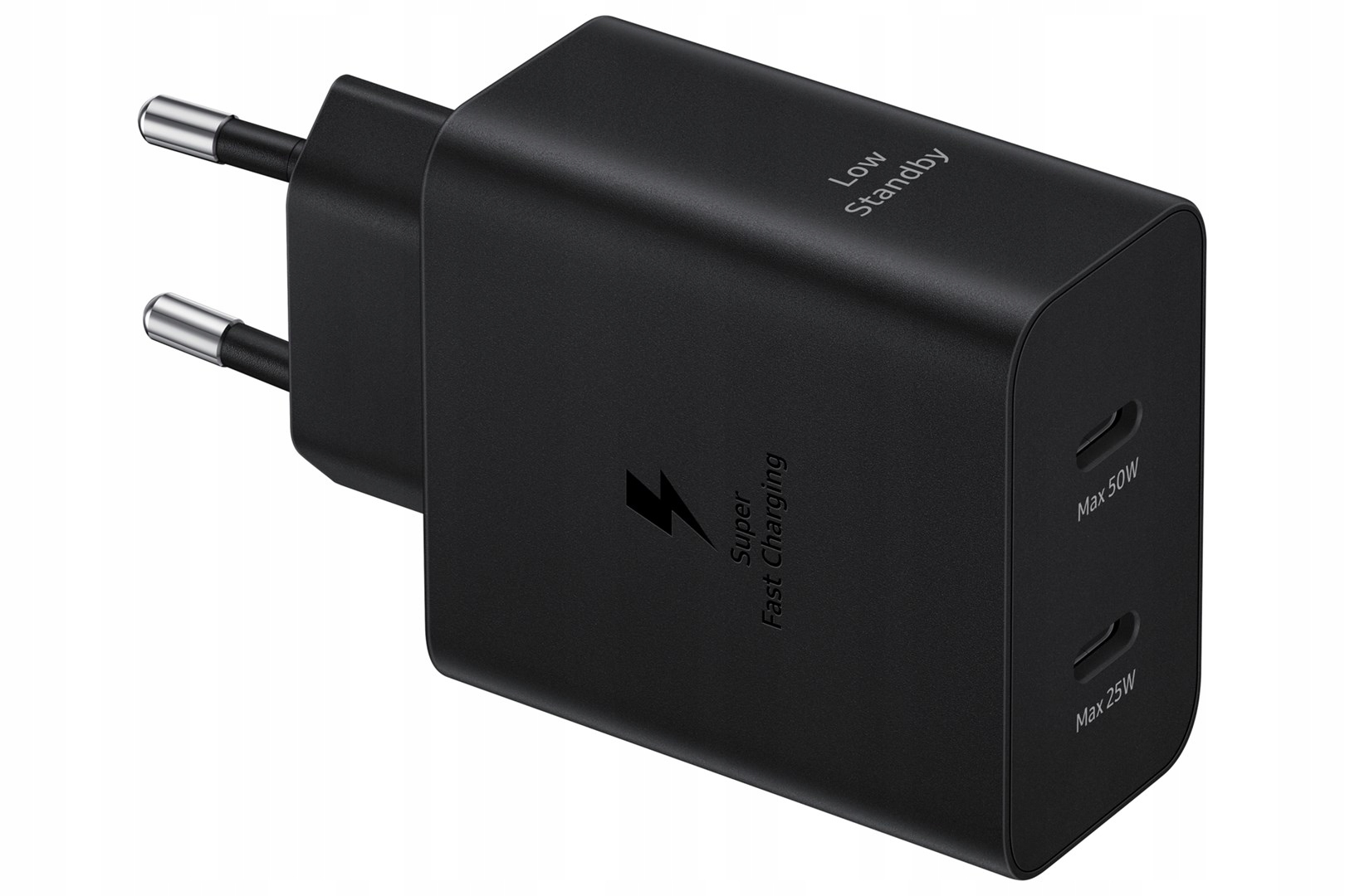 Síťová nabíječka Samsung 50W Power Adapter Duo, černá