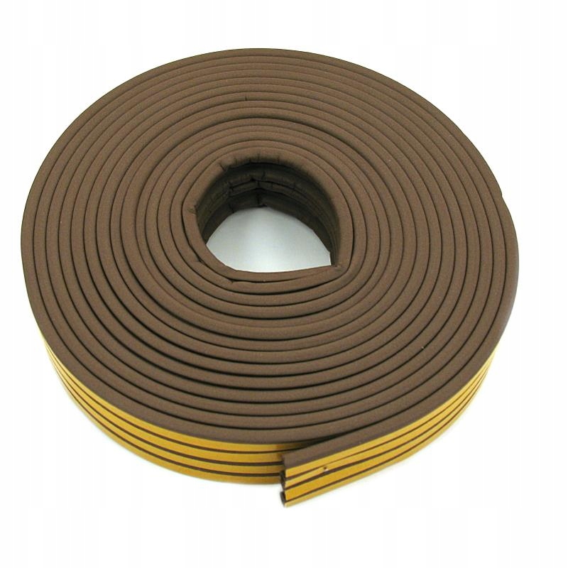 

Uszczelka Samoprzylepna P 6M Brązowa Drzwi Okna