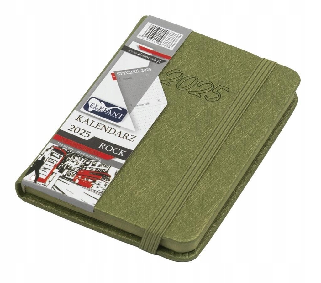 KALENDARZ 2025 A7 TYG ROCK OLIWKOWY