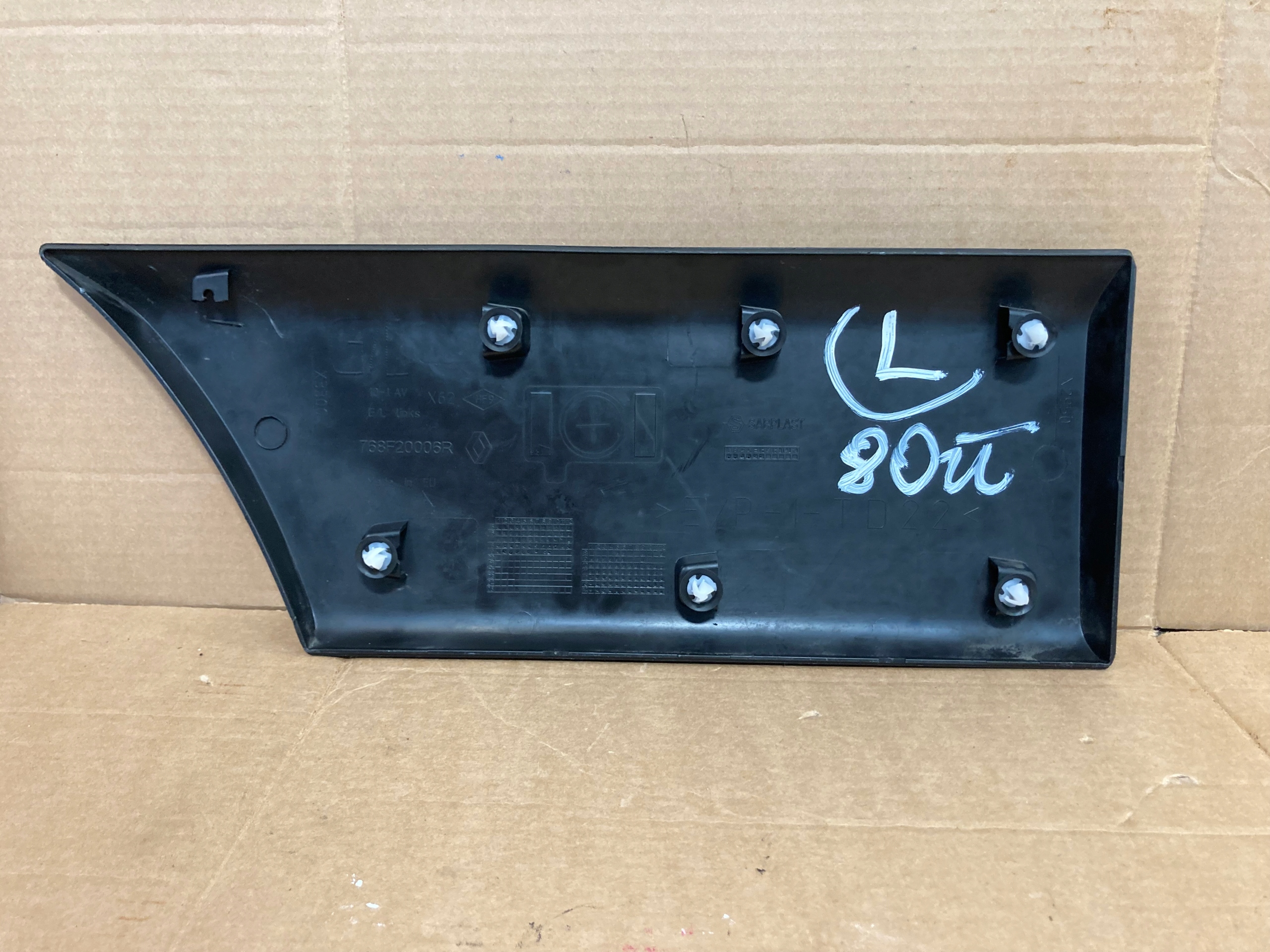 MASTER 4 MOVANO B Lift 18- moulding side left original