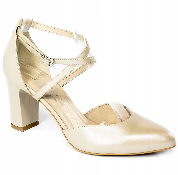 Czółenka Kotyl 1275 Perłowy Lico