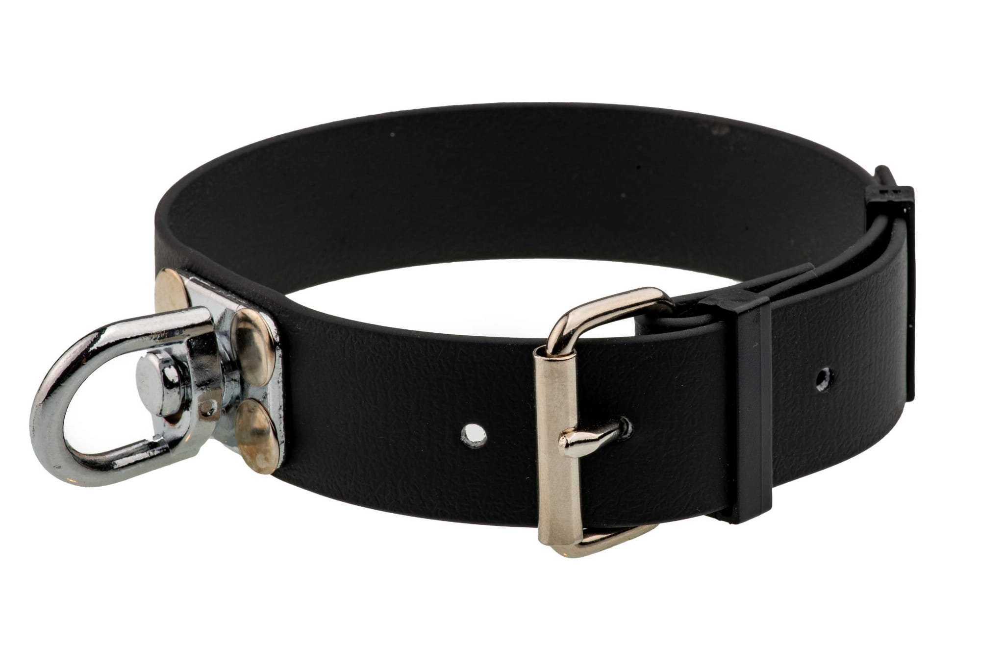 Levně Tropický obojek Biothane 30 mm 36-42 cm černý