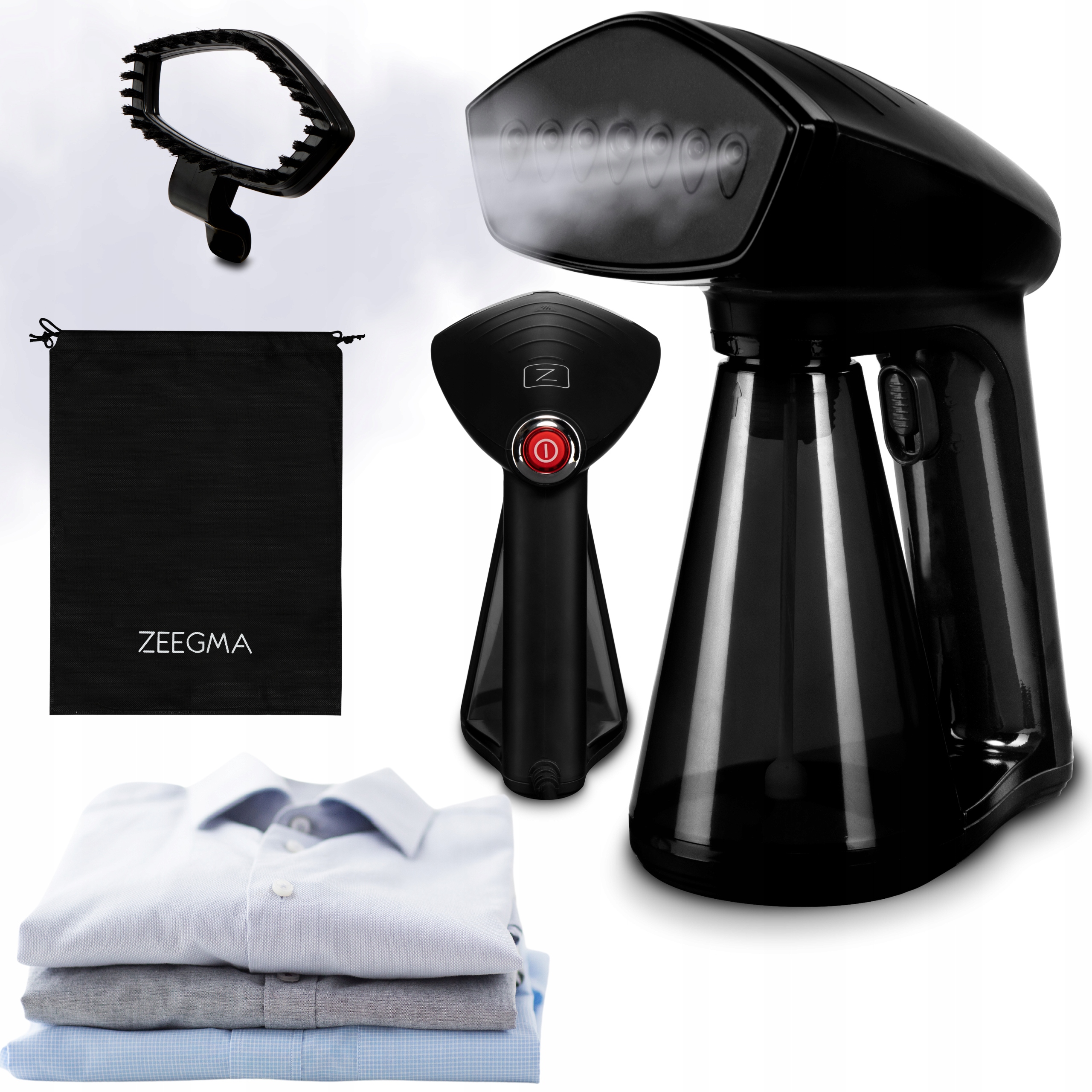 Parownica do ubrań Steamer Ręczna Regulacja Pary 30 g/min 40 sek+ Pokrowiec