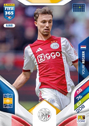 Panini Fifa 365 2026 Core AJA8 Youri Regeer Ajax