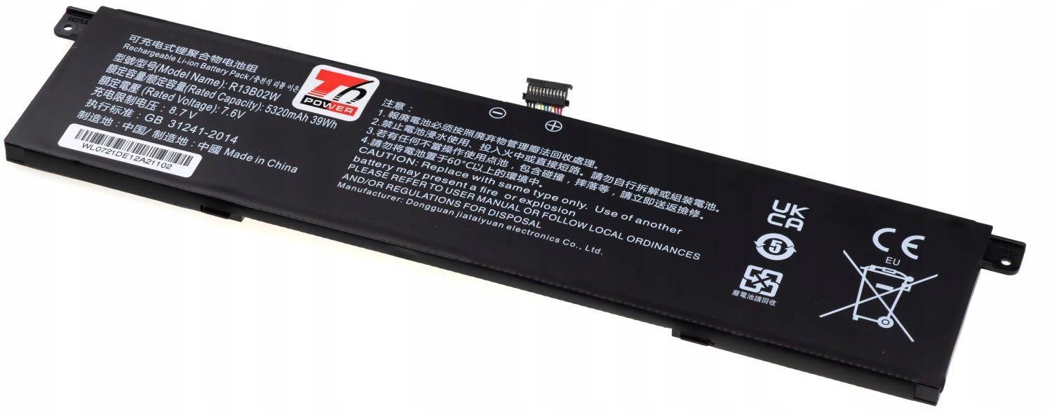 Baterie T6 Power pro notebook Xiaomi R13B01W