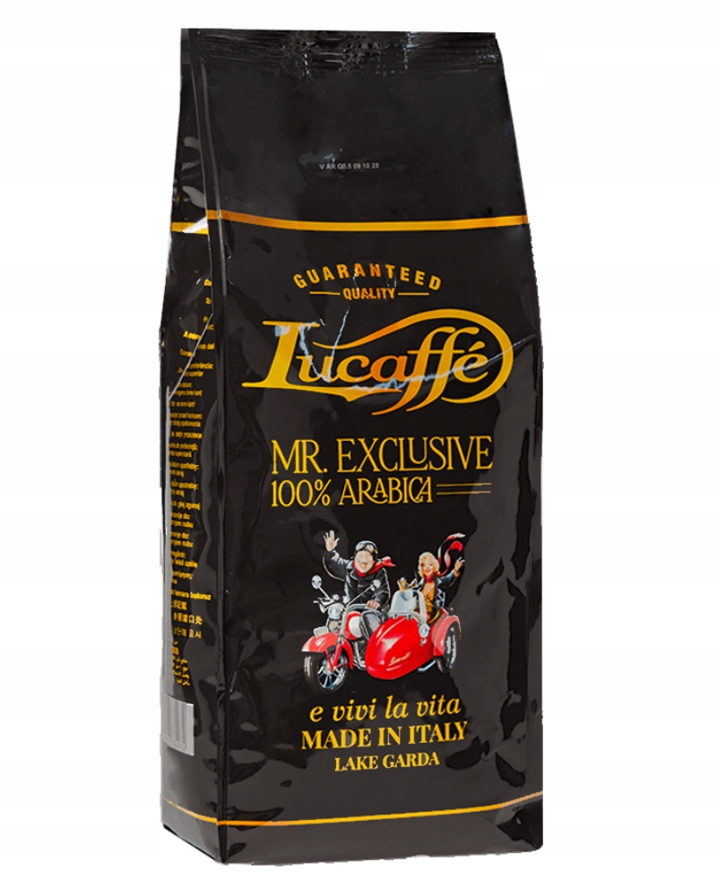 Levně Káva zrnková Lucaffe Mr. Exclusive 1 kg Dárek videokniha