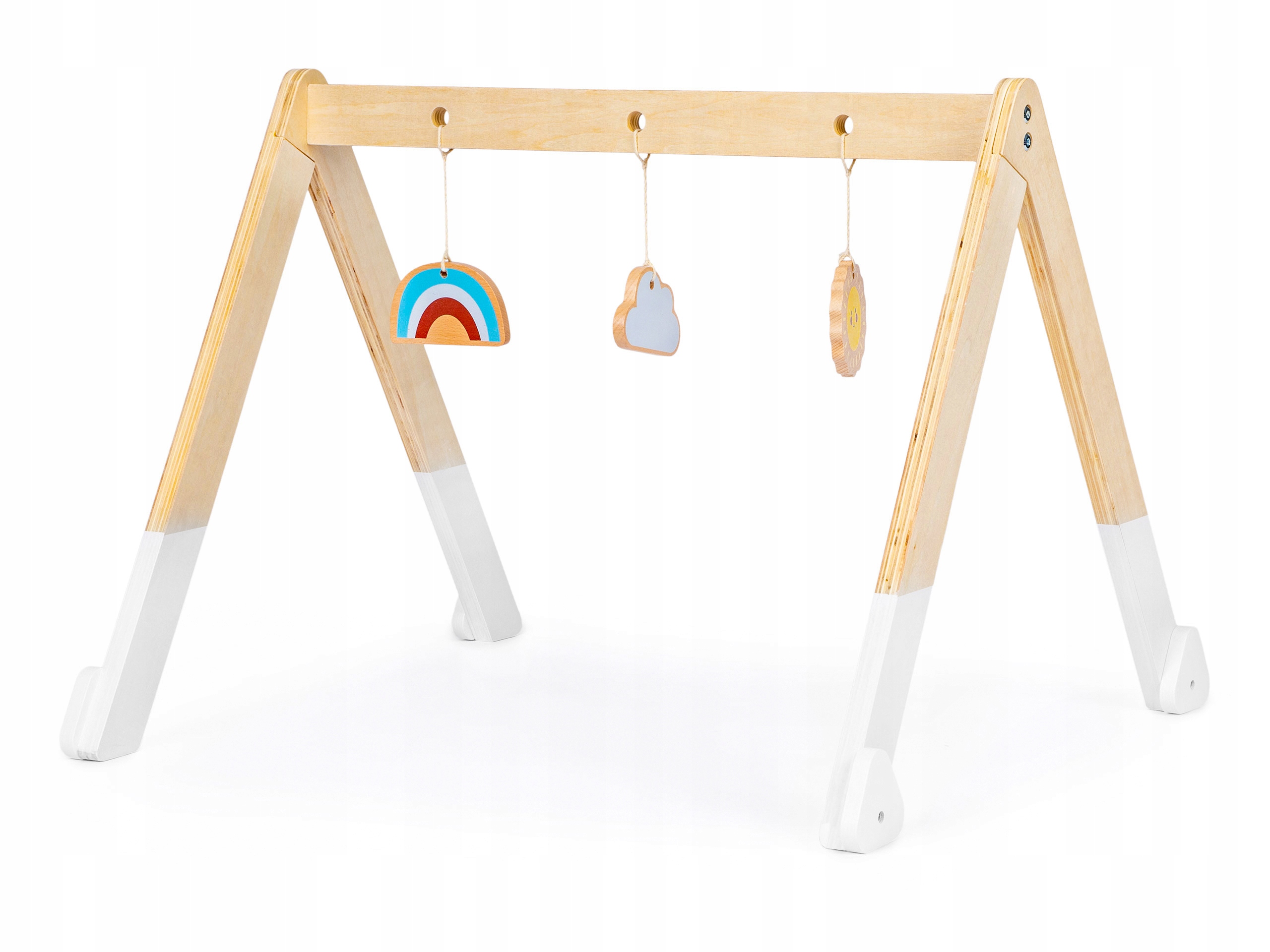 

Baby Gym Stojak Edukacyjny dla Dziecka Zawieszki