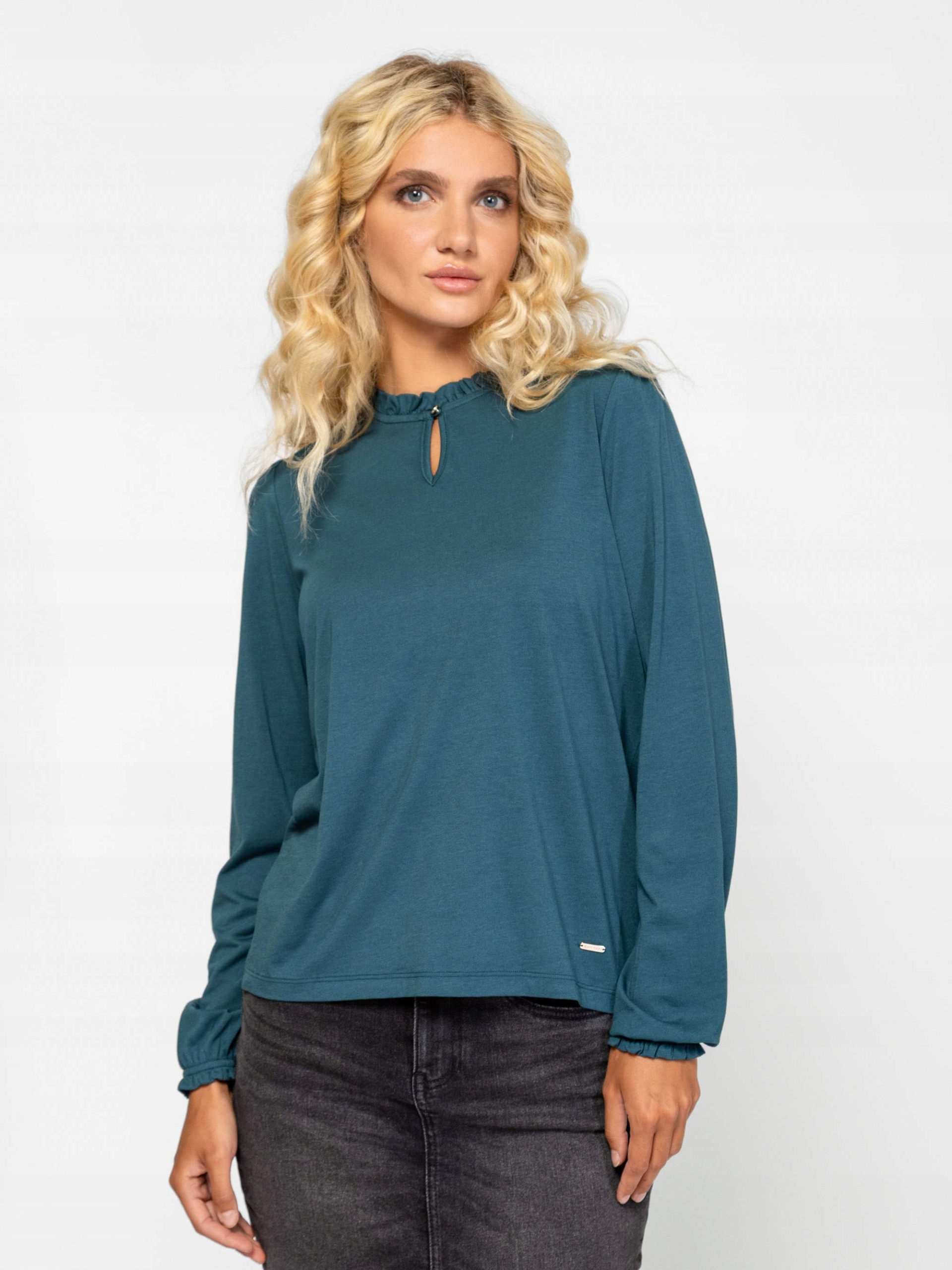 Heavytools Dámská Elegantní Halenka S Dlouhým Rukávem Canini Darkoil Morski M