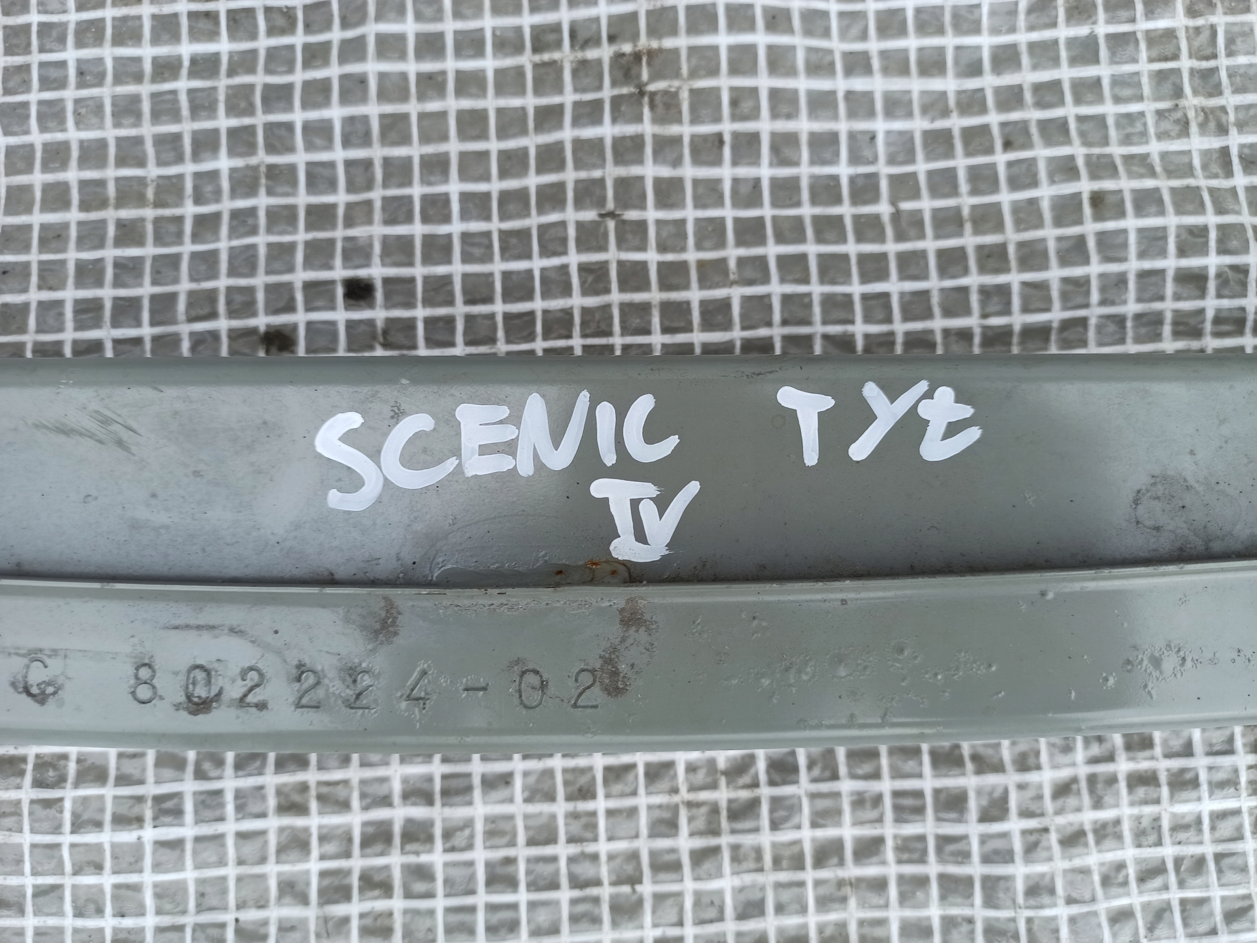 RENAULT SCENIC IV GRAND BELKA ZDERZAKA TYLNEGO TYŁ 96C802224 Typ samochodu Samochody osobowe