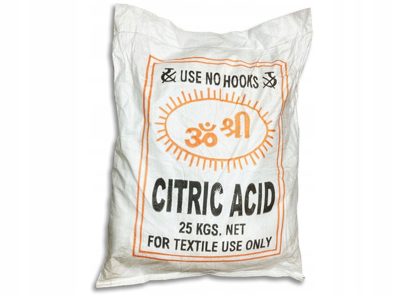 Kyselina Citrónová Kyselina 50 kg Průmysl Velkoobchod