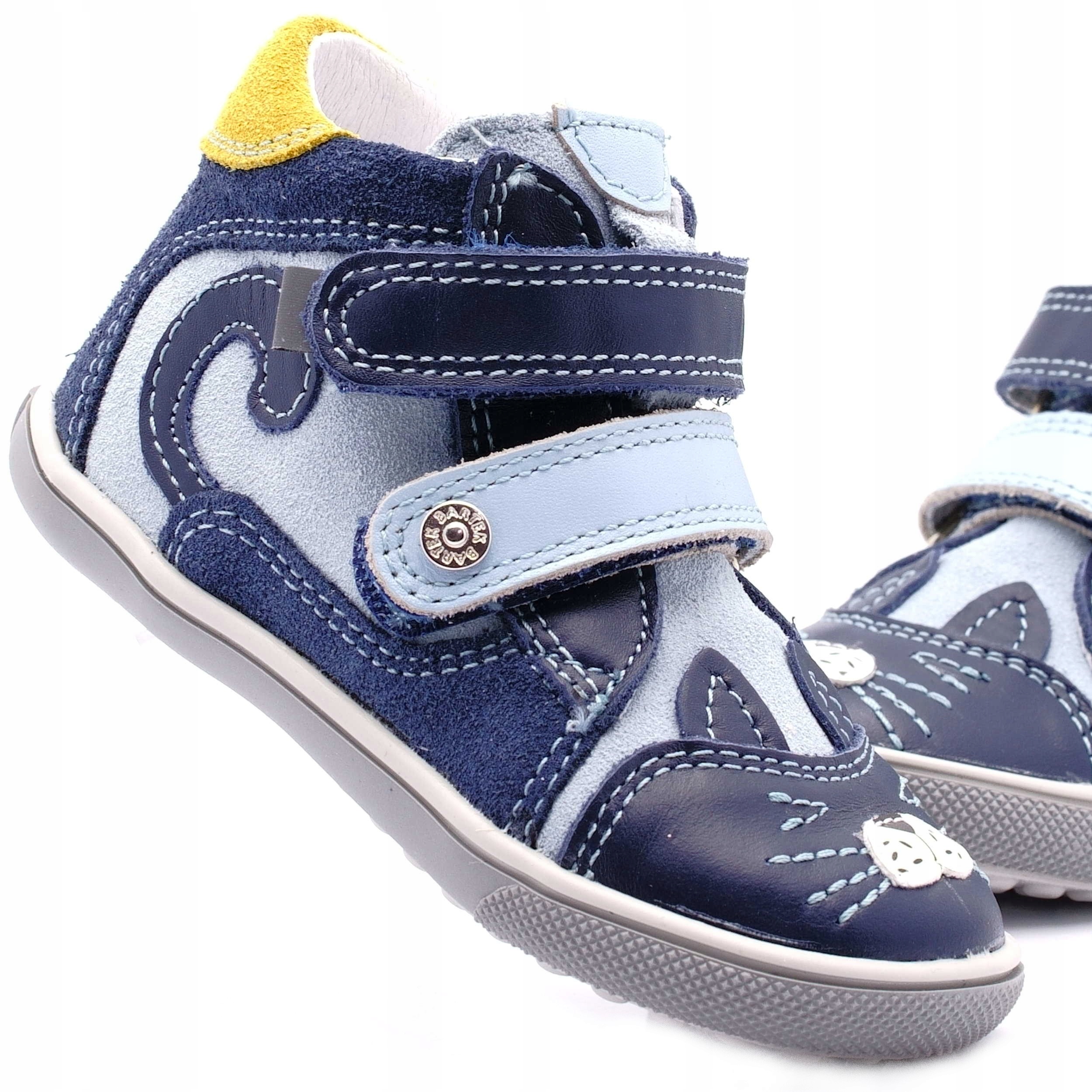 BARTEK TRZEWIKI PÓŁBUTY SKÓRA WKŁADKA B-FRESH 21