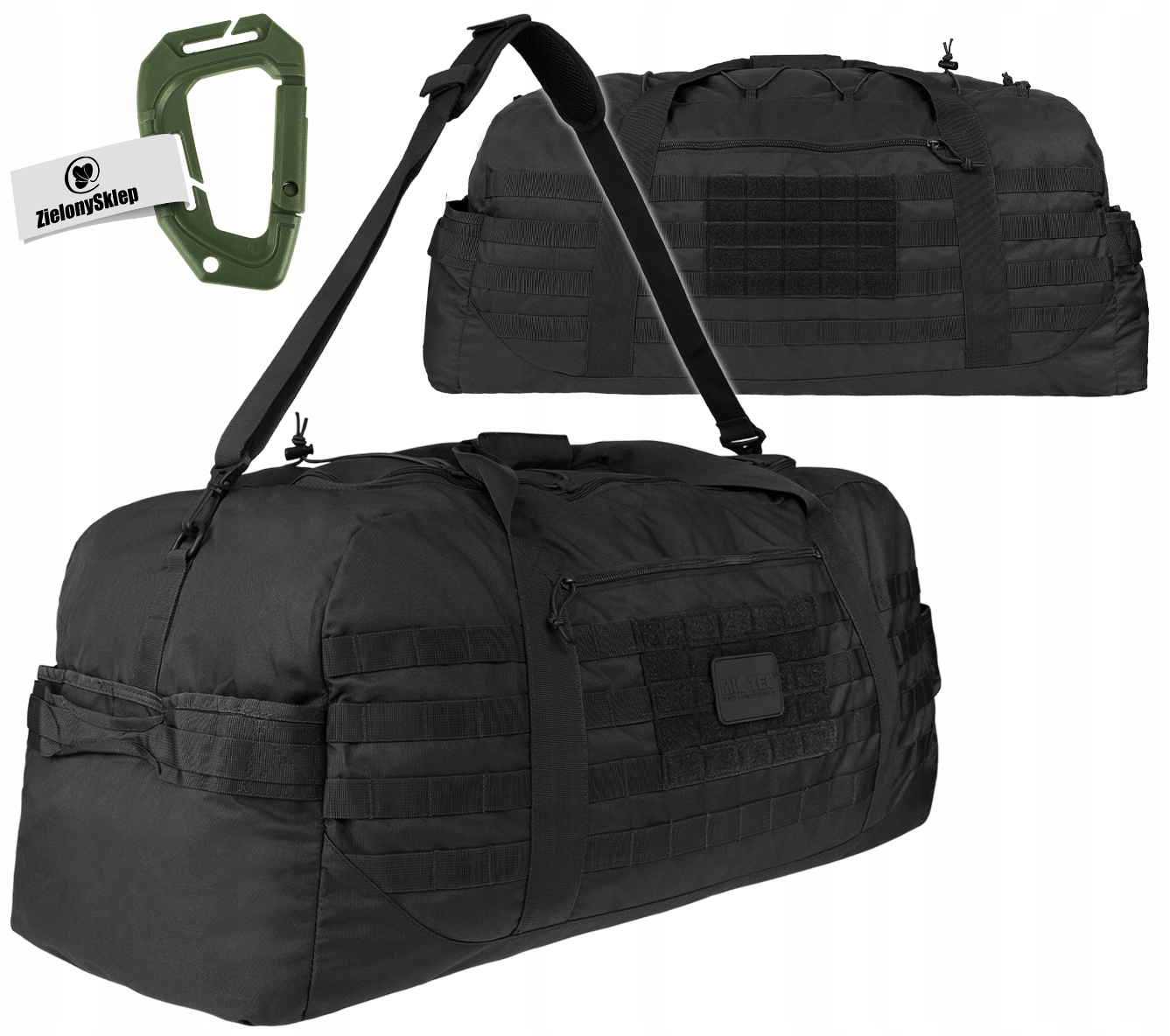 TORBA WOJSKOWA TURYSTYCZNA MIL-TEC USCOMBAT PARACHUTE CARGO 105L CZ +Gratis