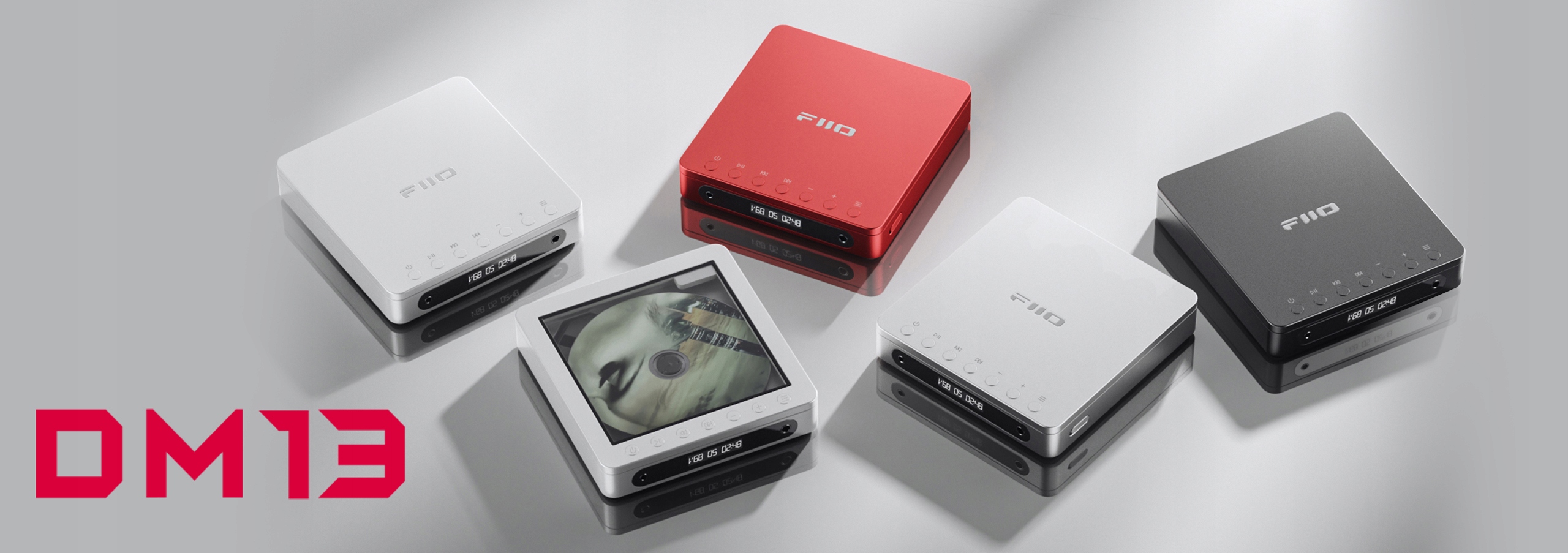 ポータブルプレーヤー FIIO DM13 BLACK FiiO DM13 - black - Przenośny odtwarzacz CD