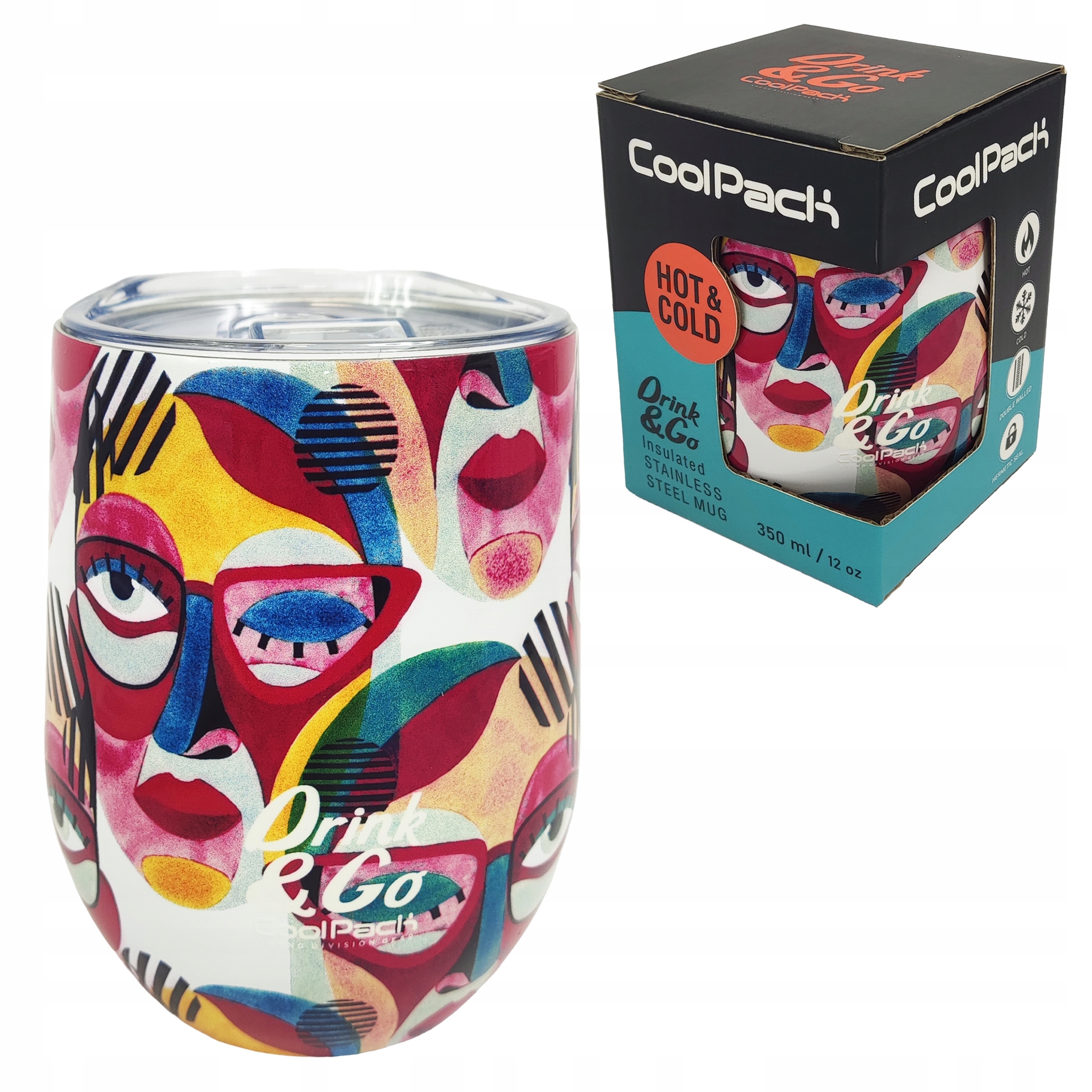 Tradiční Termohrnky 350 ml Barevný Coolpack, Patio Hrnek suvenýr