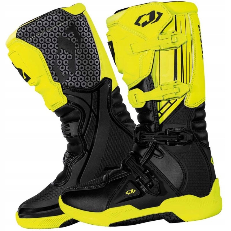 Crossové Topánky Offroad Enduro Štvorkolka Jopa MX Forza Black Yellow Fluo 45