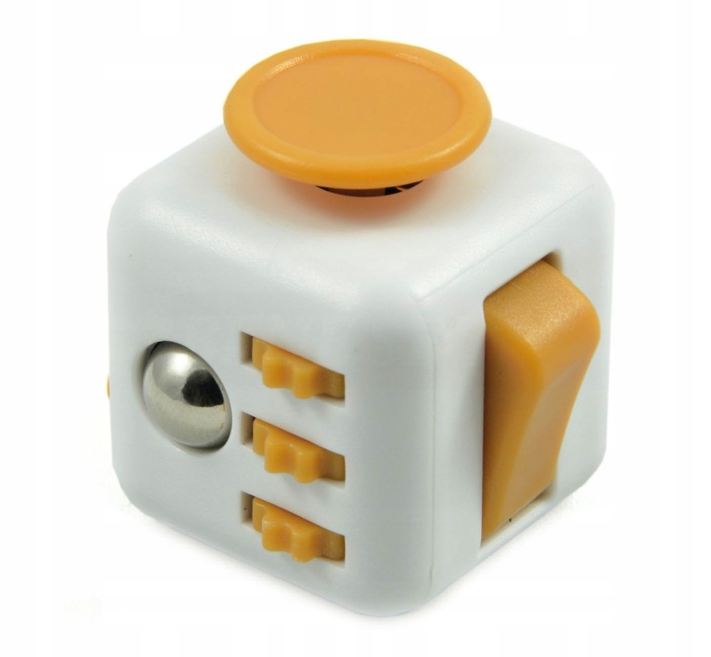 KOSTKA ANTYSTRESOWA FIDGET CUBE ANTYSTRES PROMOCJA Materiał plastik