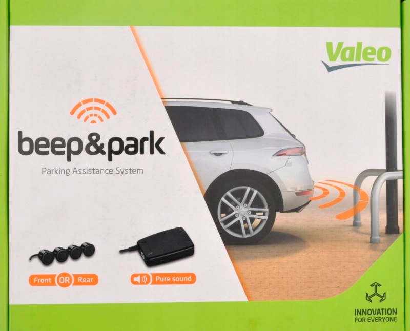 VALEO 632200 CZUJNIKI PARKOWANIA VALEO TYŁ 4 SZT + GŁOŚNIK