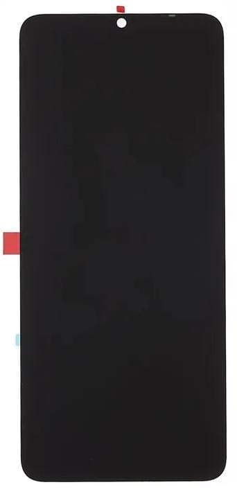 Org LCD displej Xiaomi Redmi 12C Černý (black) S Rámečkem