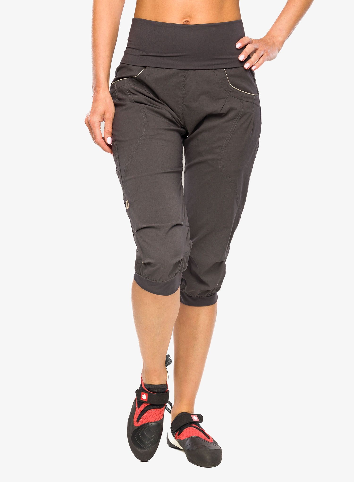 Kraťasy lezecké kraťasy Ocun Noya Shorts anthracite obsidian L