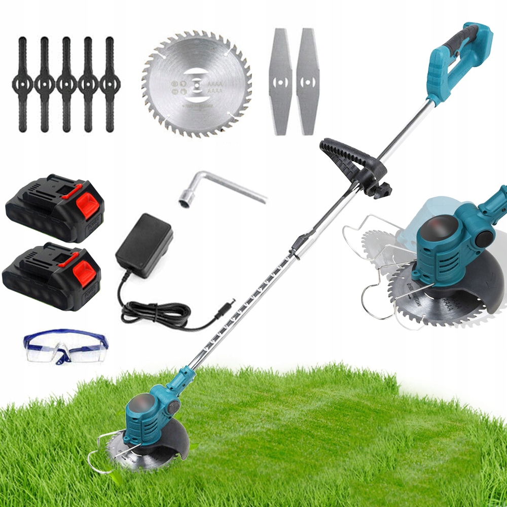 Aku Vyžínač Křovinořez Nastavitelný Křovinořez Na Trávy 900W 21V Z 2AKU