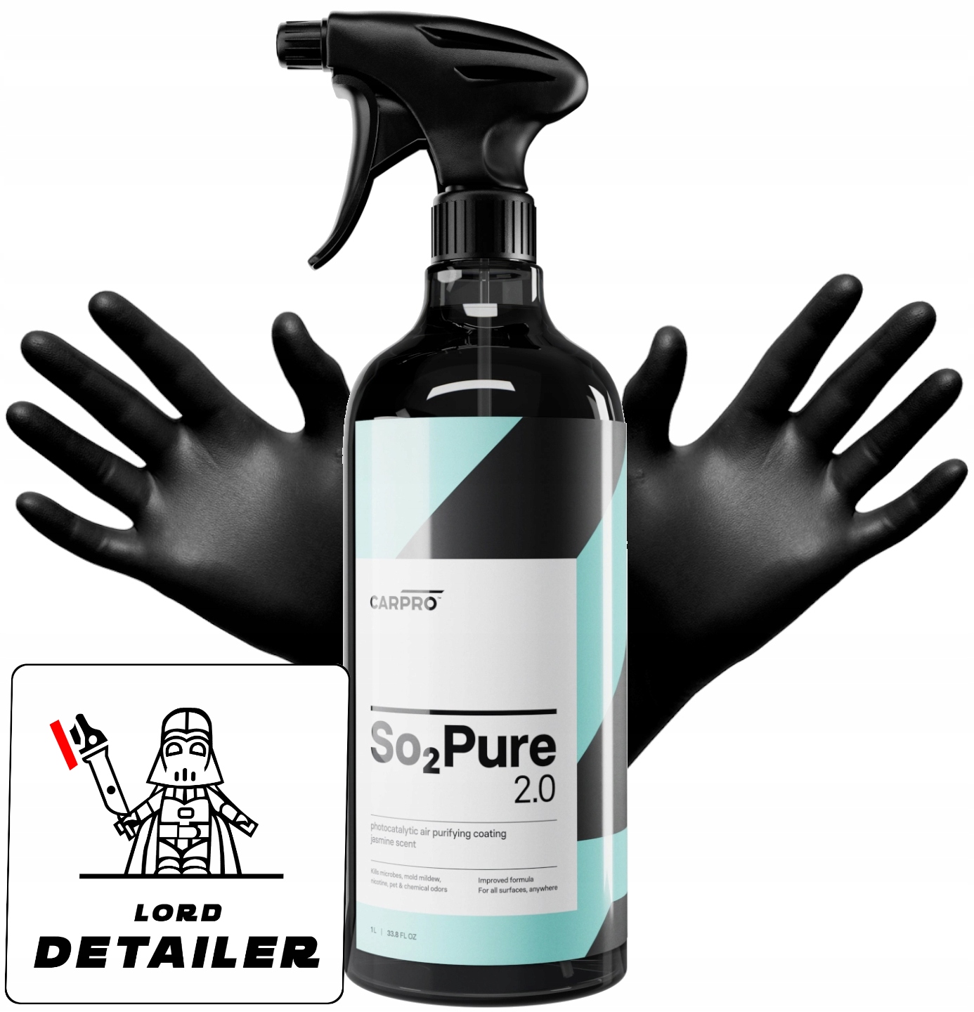 Carpro So2Pure 2.0 средство для устранения запаха в автомобиле 1л