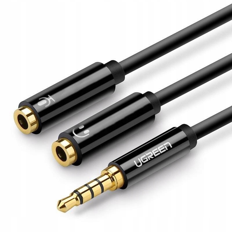 

Kabel rozdzielacz słuchawkowy 3,5 mm mini jack Aux